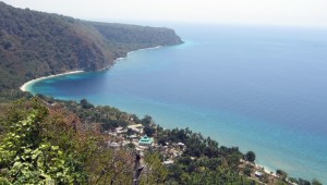 vue sur batu putih