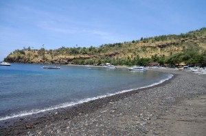 Plage à Amed pour le snorkeling