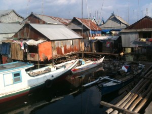 village de pêcheurs au port