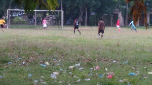 terrain de foot indonésien