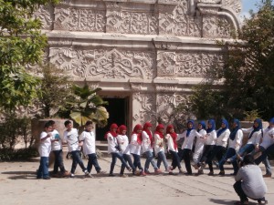 sortie scolaire à Jogja