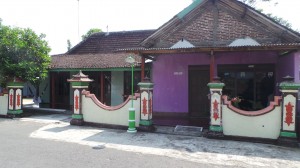 notre maison à Sragen