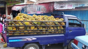 camion de Durian... Miam!