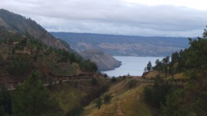 lac Toba à l'horizon... enfin!