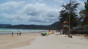 plage de Patong entre 2 averses