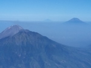 volcan Merapi à Java. Ascension en juin 2014