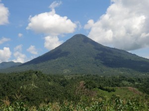 sur la route pour la réserve