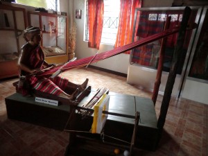 atelier de tissage traditionnel