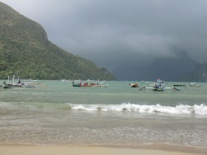 tempête à l'horizon