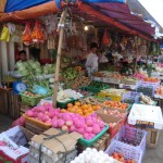 marché aux fruits et légumes