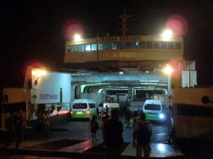 notre bateau-ferry pour revenir sur Manille