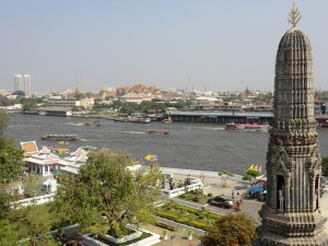 Vue depuis le Wat Arun