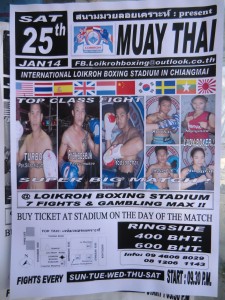 la boxe thaie à l'honneur