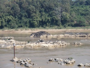 débit d'étiage du Mekong