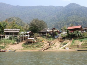 arrivée sur Muang Ngoi