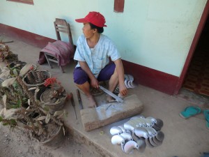 fabrication artisanale d'hélices