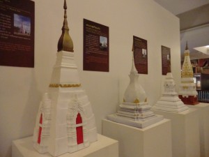 maquette de Chedi (ou stupa)