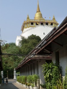 le Wat Sakhet alias temple de la montagne d'or