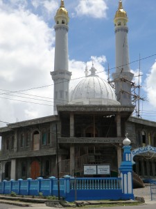 mosquée en rénovation