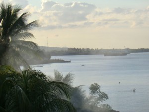 vue depuis le Pelita hotel