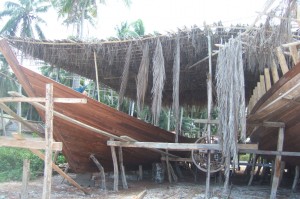 construction d'un bateau