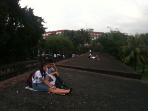 parc Rizal...Le RV des amoureux