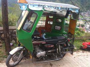 Pinpin conducteur de tricycle