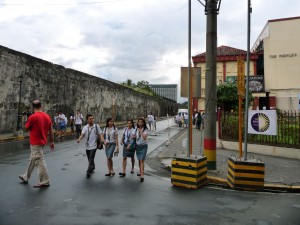 remparts Intramuros - parc Rizal